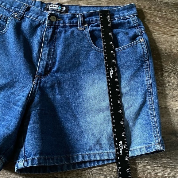 Women's Blue Jean Shorts Tractor Size‎ 16 Medium Wash Denim - Picture 14 of 14